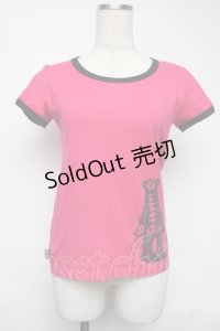 PEACE NOW / プリントカットソー   S-25-06-07-016-PU-BL-HR-ZS