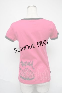 画像2: PEACE NOW / プリントカットソー   S-25-06-07-016-PU-BL-HR-ZS