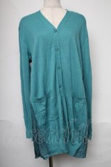 HYSTERIC GLAMOUR / プリントロングカーディガン  ブルー S-25-06-07-018-PU-TO-HR-ZS