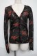 画像1: HYSTERIC GLAMOUR / リップラメカーディガン  黒 S-25-06-07-020-PU-SK-HR-ZS (1)