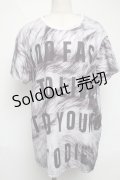 BLACK MORAL / プリントTシャツ   S-25-06-07-003-PU-ZA-HR-ZS