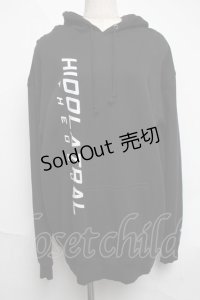GOTH / 英字プリントパーカー  黒 S-25-06-07-025-GO-TO-HR-ZS