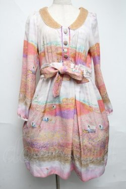 画像1: Franche Lippee / 完結編パイレーツワンピース M ピンク S-25-06-07-032-LO-OP-SZ-ZS