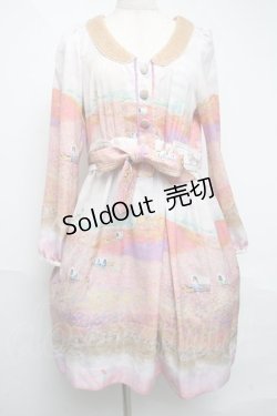 画像1: Franche Lippee / 完結編パイレーツワンピース M ピンク S-25-06-07-032-LO-OP-SZ-ZT440
