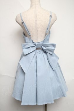画像2: lilLilly / バックリボンデニムワンピース  サックス S-25-06-07-037-LO-OP-AS-ZS