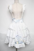 Amavel / Bunny&Chick Festivalフリルスカート  白 S-25-06-07-039-CA-SK-AS-ZS