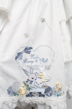 画像3: Amavel / Bunny&Chick Festivalフリルスカート  白 S-25-06-07-039-CA-SK-AS-ZS