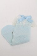 Angelic Pretty / レースクルー丈ソックス  サックス S-25-06-09-001-AP-ZA-HR-ZS