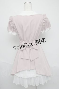 画像2: Secret Honey / ストライプワンピース  ピンク S-25-06-09-045-CA-SK-AS-ZS