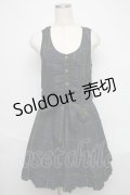 axes femme / 薔薇釦使いチェックジャンスカ  グリーン S-25-06-09-048-AX-OP-HR-ZS