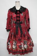 Angelic Pretty / Princess Catワンピース  ボルドー S-25-06-09-050-AP-OP-HR-ZS