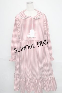 画像1: LOLITA / ギンガムマルエリワンピース 3L 赤ｘ白 S-25-06-09-1035-LO-OP-HR-ZS