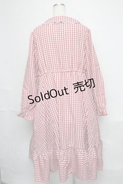 画像2: LOLITA / ギンガムマルエリワンピース 3L 赤ｘ白 S-25-06-09-1035-LO-OP-HR-ZS