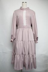 m petit by misako / AOK＊レースティアードワンピース  ピンク S-25-06-09-1038-LO-OP-HR-ZS