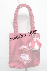 m petit by misako / AMシャーリングトート  赤 S-25-06-09-1004-LO-BG-HR-ZS
