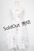 axes femme kawaii / 10thアニバーサリージャンパースカート  キナリ S-25-06-09-1051-AX-OP-HR-ZS