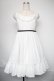 画像1: Angelic Pretty / Pure Lady ジャンパースカート  白 S-25-06-09-1052-AP-OP-HR-ZS (1)