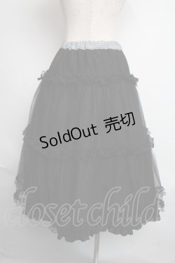 画像2: m petit by misako / NINA'Sギャザースカート  黒 S-25-06-09-1059-LO-SK-HR-ZS