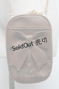 m petit by misako / NINA′Sスマホショルダーバッグ  ブラウン S-25-06-09-1012-LO-BG-HR-ZS