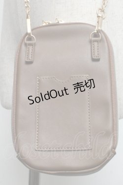 画像2: m petit by misako / NINA′Sスマホショルダーバッグ  ブラウン S-25-06-09-1012-LO-BG-HR-ZS