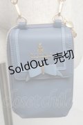 m petit by misako / NINA′Sスマホショルダーバッグ  紺 S-25-06-09-1014-LO-BG-HR-ZS