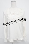 axes femme / 20th/ローズガーデンプルオーバー  オフ S-25-06-09-1020-AX-TO-AS-ZI
