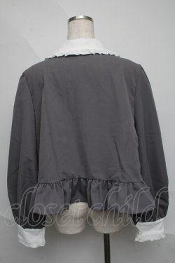 画像2: Cherirulu Chocola / マルエリシャツブラウス 3L グレー S-25-06-09-1026-LO-BL-HR-ZS