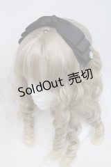 m petit by misako / NINA'sコラボ AM*NIリボンカチューシャ  黒 S-25-06-09-014-LO-AC-HR-ZS