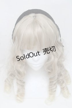 画像2: m petit by misako / レースリボンカチューシャ  黒 S-25-06-09-015-LO-AC-HR-ZS