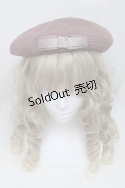 画像2: m petit by misako / NINA's AMカメオベレー  ピンク S-25-06-09-017-LO-AC-AS-ZS