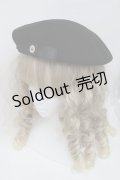 m petit by misako / NINA's AMカメオベレー  黒 S-25-06-09-019-LO-AC-AS-ZS