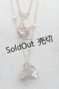 axes femme / ティータイム2連ネックレス  ピンク S-25-06-09-022-AX-AC-HR-ZS