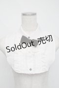 axes femme / ジャボ付つけ襟  薄ピンク S-25-06-09-023-AX-BL-HR-ZS