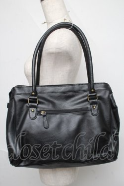 画像2: axes femme / フラップ付A4BAG  黒 S-25-06-09-025-AX-BG-HR-ZS