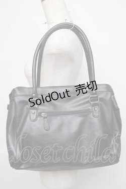 画像2: axes femme / フラップ付A4BAG  黒 S-25-06-09-025-AX-BG-HR-ZS