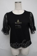 m petit by misako / NINA’Sコラボプルオーバー  黒 S-25-06-09-035-LO-TO-HR-ZS