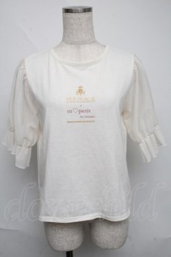 画像1: m petit by misako / NINA’Sコラボプルオーバー  オフ S-25-06-09-036-LO-TO-HR-ZS