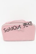 m petit by misako / ビジューリボンポーチ  ピンク S-25-06-11-005-LO-ZA-HR-ZS