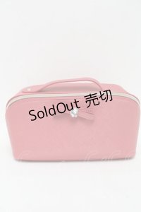 m petit by misako / ビジューリボンポーチ  ピンク S-25-06-11-005-LO-ZA-HR-ZS