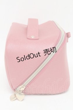 画像2: m petit by misako / ビジューリボンポーチ  ピンク S-25-06-11-005-LO-ZA-HR-ZS