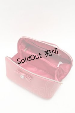 画像4: m petit by misako / ビジューリボンポーチ  ピンク S-25-06-11-005-LO-ZA-HR-ZS