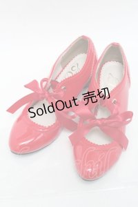 Dear My Love / いちごヒールロリータパンプス 23.5 赤 S-25-06-11-006-EL-SH-HR-ZS