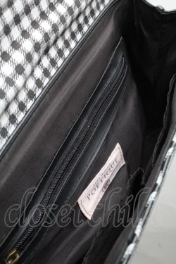 画像3: axes femme POETIQUE / 刺繍サッチェルバッグ  オフｘ黒 S-25-06-11-010-AX-BG-HR-ZS