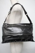 Jean Paul GAULTIER / レザーショルダーバッグ  黒 S-25-06-11-012-GO-BG-AS-ZS