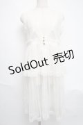 axes femme / ドットチュール重ねジレ  オフ S-25-06-11-014-AX-TO-AS-ZS