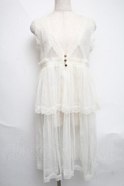 画像1: axes femme / ドットチュール重ねジレ  オフ S-25-06-11-014-AX-TO-AS-ZS