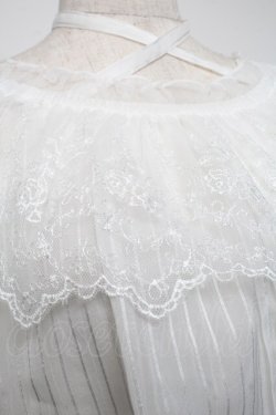 画像3: axes femme / クロスデザインシアートップス  白 S-25-06-11-015-AX-TO-AS-ZS