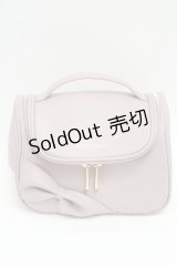 m petit by misako / AMバニティポーチ  ピンク S-25-06-11-004-LO-ZA-HR-ZS