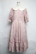 m petit by misako / NINA’Sコラボトワルドジュイワンピース 3L ピンク S-25-06-12-041-LO-OP-HR-ZS