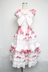画像1: BABY,THE STARS SHINE BRIGHT / Creme Chantilly Princessジャンパースカート  ピンク S-25-06-12-042-BA-OP-AS-ZS (1)
